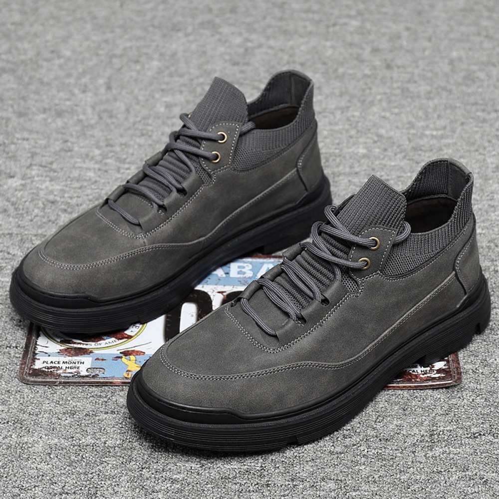 Men's Sports Tooling New Trendy Casual Shoes High-Top Sneakers